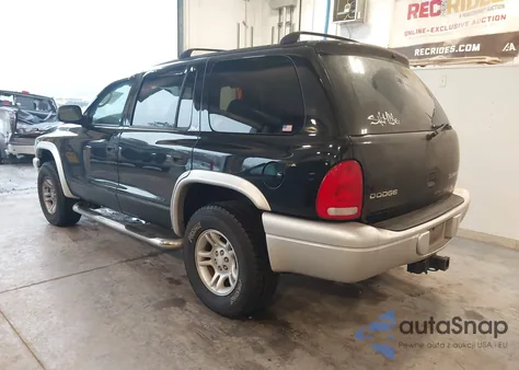 2002 Dodge Durango Slt Plus z USA, uszkodzony, nr VIN 1B4HS58N72F219481